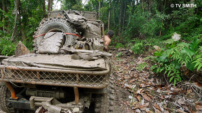 Muddy Vehicle