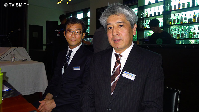 Mr Toshiyuki Terada (right) and Mr Tan Tick Boon, MD Olympus Malaysia Mr Toshiyuki Terada (right) and Mr Tan Tick Boon, MD Olympus Malaysia